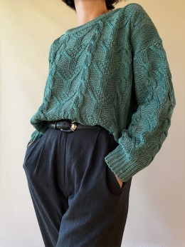 Sweter bawełna + wiskoza