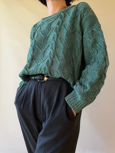 Sweter bawełna + wiskoza