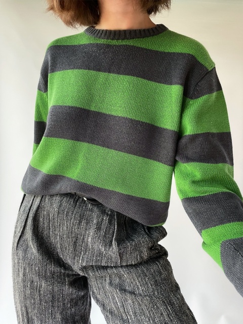 Sweter longsleeve w paski Sweter longsleeve w paski
