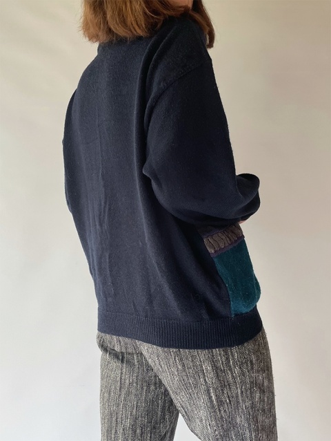Włoski sweter z wełną Włoski sweter z wełną