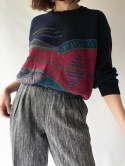 Włoski sweter z wełną