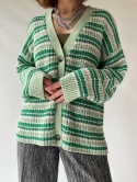 Zielony kardigan Zielony kardigan