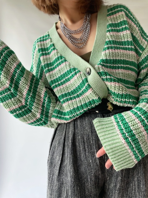 Zielony kardigan Zielony kardigan