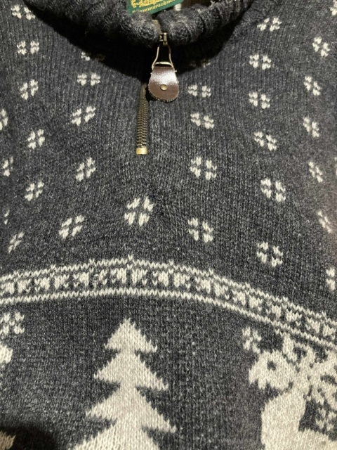 Alpejski, świąteczny sweter