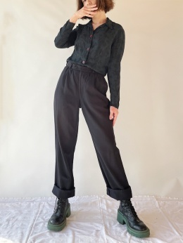 Ciepłe spodnie z wełny