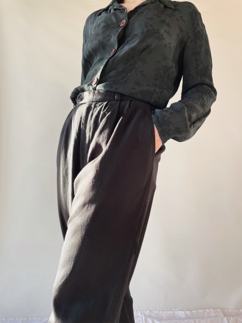 Ciepłe spodnie z wełny