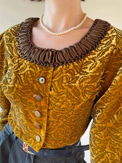 Krótki żakiet handmade