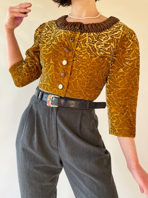 Krótki żakiet handmade