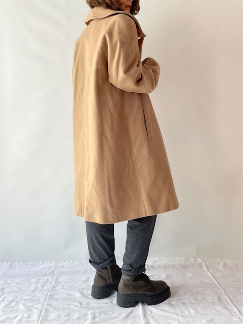 Płaszcz wełna + kaszmir