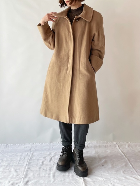 Płaszcz wełna + kaszmir