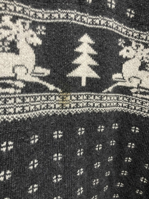 Alpejski, świąteczny sweter