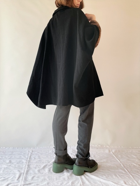 Peleryna wełna + kaszmir