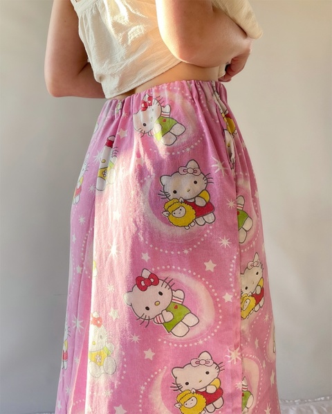 Spodnie Hello Kitty, handmade