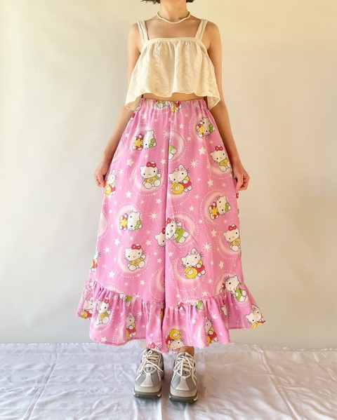 Spodnie Hello Kitty, handmade