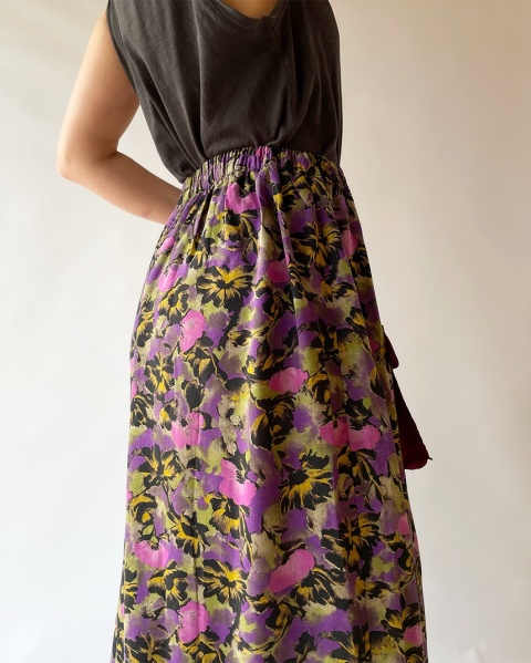 Szerokie spodnie handmade