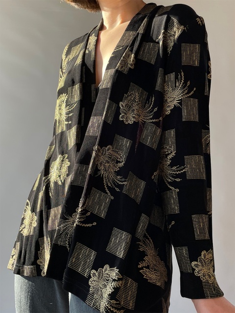 Czarna bluzka / narzutka