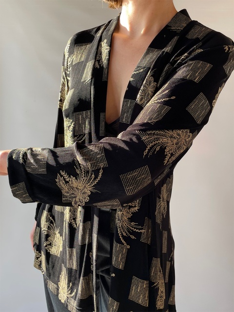 Czarna bluzka / narzutka