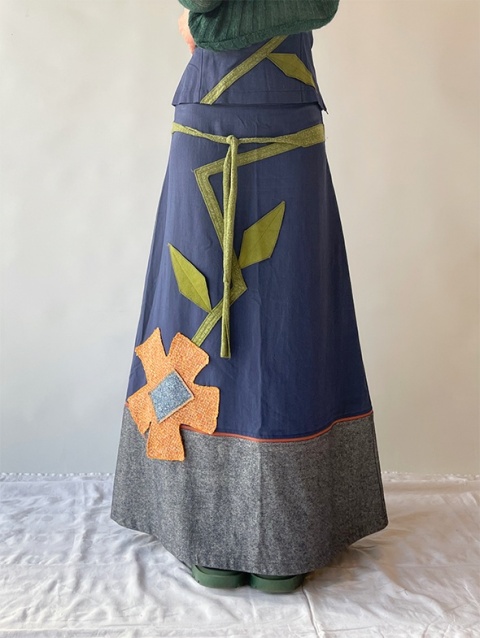 Komplet bluzka + spódnica