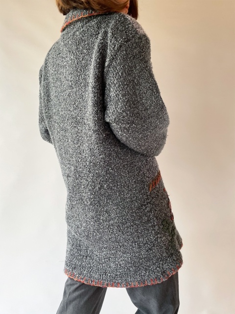 Rozpinany sweter na podszewce