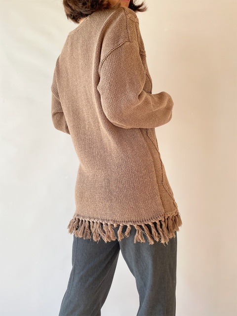 Sweter ramia + bawełna