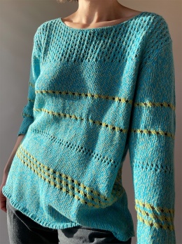 Sweterek ramia + bawełna