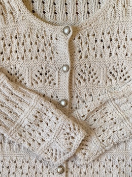 Bawełniany sweterek handmade