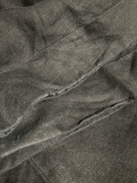 Szerokie, lniane spodnie