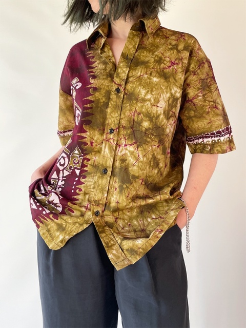 Koszula ze batiku