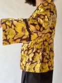 Żakiet w żółte kwiaty