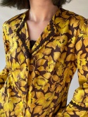 Żakiet w żółte kwiaty