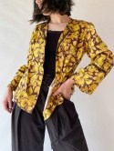 Żakiet w żółte kwiaty