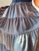 Szaro-zielona spódnica