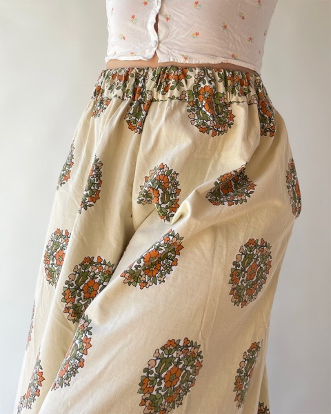 Wiosenne spodnie handmade