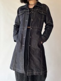 Jeansowy płaszczyk