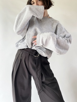 Szara bluza