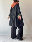 Kurtka oversize z wiskozy