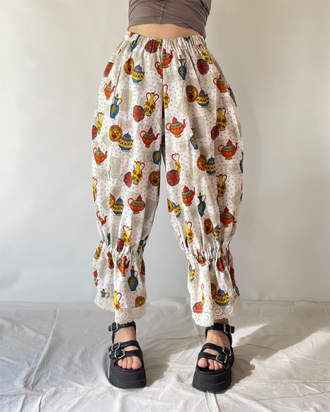 Spodnie bloomers od co_to_za_szycie