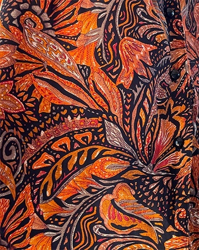Jedwabna koszula handmade