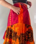 Pomarańczowe szorty handmade