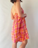 Sukienka w krateczkę