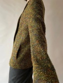 Żakiet vintage z bukli 90s blazer
