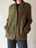 Żakiet vintage z bukli 90s blazer