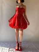 Krótka, koktajlowa sukienka