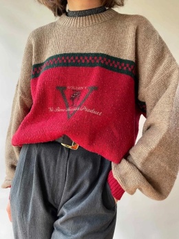 Francuski sweter vintage