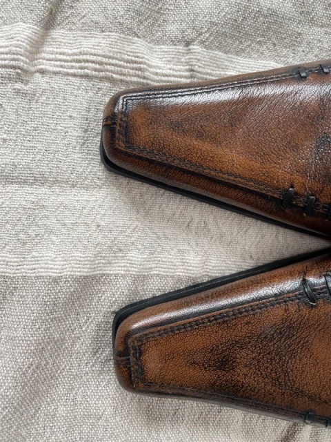 Nowe buty vintage z czubkami, deadstock