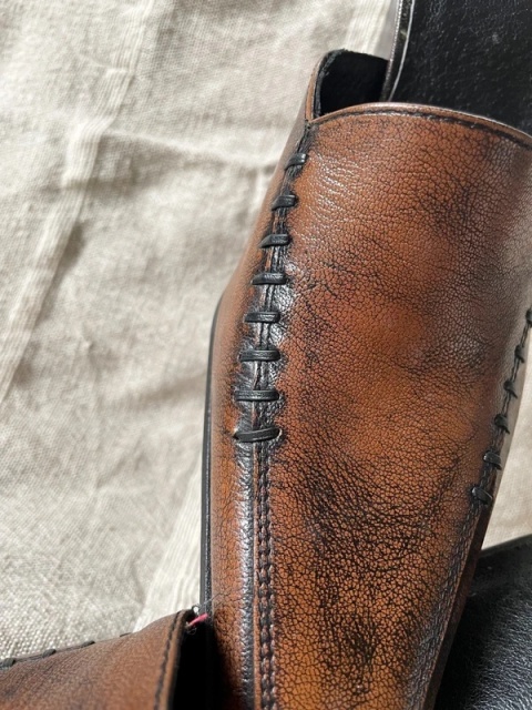 Nowe buty vintage z czubkami, deadstock