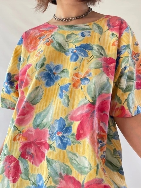 Kolorowy T-shirt vintage