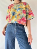 Kolorowy T-shirt vintage
