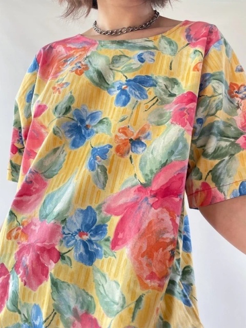 Kolorowy T-shirt vintage