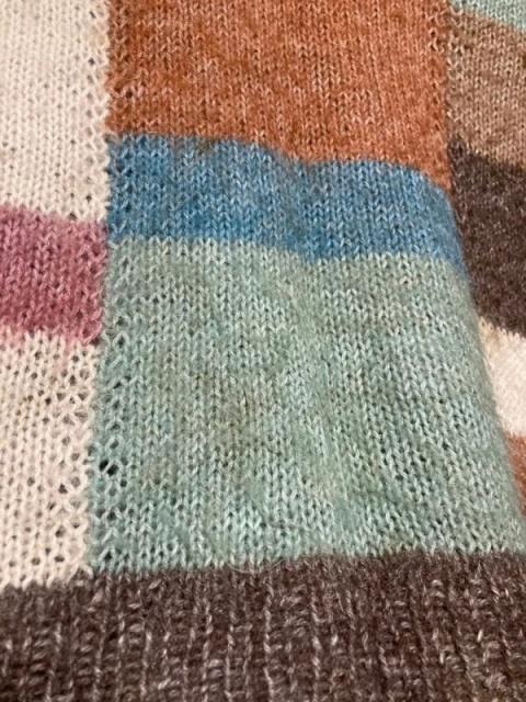 Kolorowa kamizelka handmade
